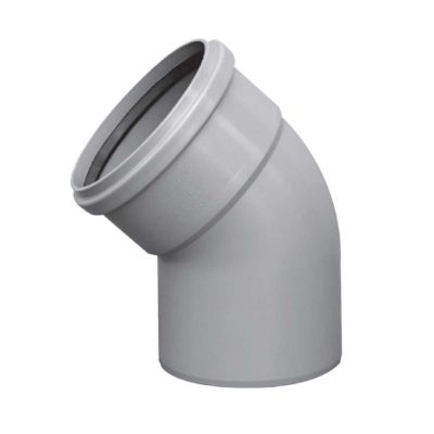 45 Degree Bend Single Socket Pushfit 4 Inch - 110mm