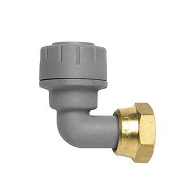 Bend Elbow Tap Connector Poly Pipe 15MM X 1/2 Inch
