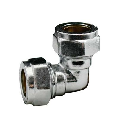 Chrome Elbow Compression