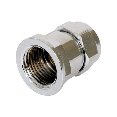 Female Iron Coupler Chrome Compression
