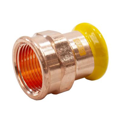 Female Iron Coupler Gas Press Fit M Press Profile