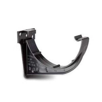 Gutter Half Round Clip Black