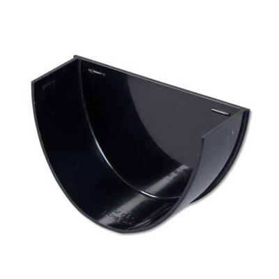 Gutter Internal Stopend Black