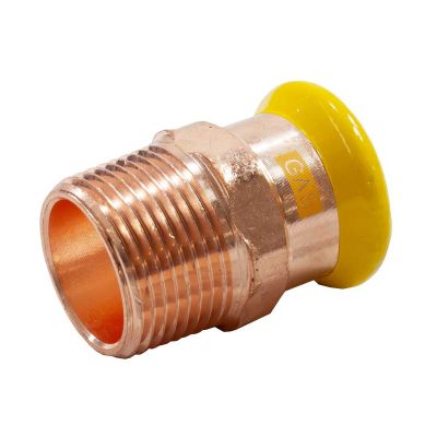 Male Iron Coupler Gas Press Fit M Press Profile