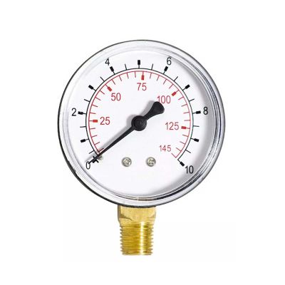 1/4 Inch Pressure Gauge Bottom
