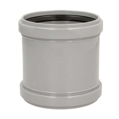 Slip Straight Coupler Pushfit 4 Inch - 110mm