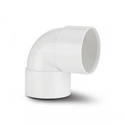 Solvent Waste Pipe Knuckle Short Elbow Bend