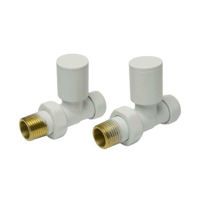 TOWEL RAIL STRAIGHT VALVE PAIR