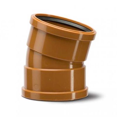 Underground 15 Degree Bend Double Socket