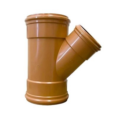 Underground 160x160x110MM Y Branch Triple Socket 6 INCH - 160 MM