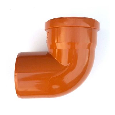 Underground Knuckled Short Elbow Bend Single Socket 4 INCH - 110 MM