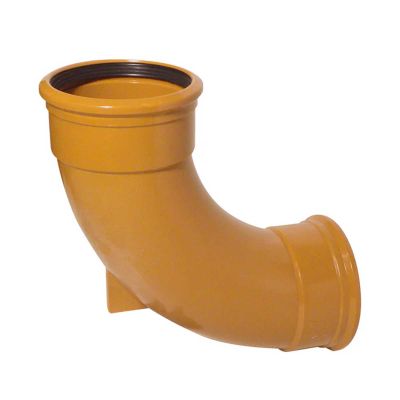 Underground Rest Bend Double Socket 4 INCH - 110MM
