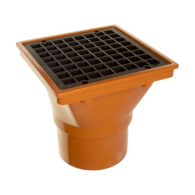 Underground Sqaure Hopper 4 INCH - 110 MM