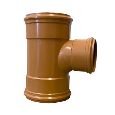 Underground Tee 160x160x110 MM Triple Socket 6 INCH - 160MM