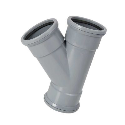 Y Branch Triple Socket Pushfit 4 Inch - 110mm