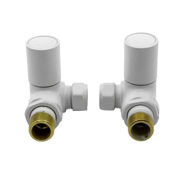 TOWEL RAIL CORNER VALVE PAIR